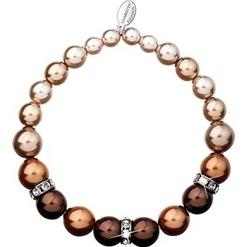 Náramok sa Swarovski Elements 33016.3 brown