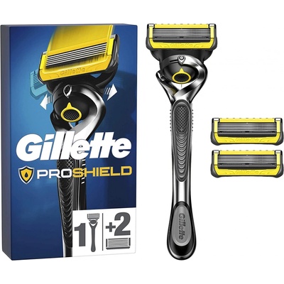 Gillette ProShield + 2 ks hlavic