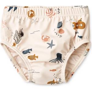 LIEWOOD Детски бански слипове LIEWOOD Baby Kid's Anthony Printed Swim Pants Swim brief - Sea Creature / Sandy - размер 80 (EU) (750-2478-0113)