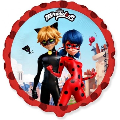 Flexmetal Фолиев Балон "Калинката и Котаракът", 48см