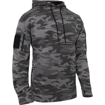 Rothco CONCEALED CARRY s kapucí black CAMO
