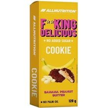 AllNutrition F**king Delicious Cookie banán/arašidové maslo 128 g