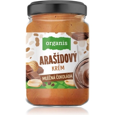 Organis Arašídový krém mléčná čokoláda 920 g