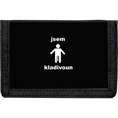 Peněženka na suchý zip Jsem kladivoun