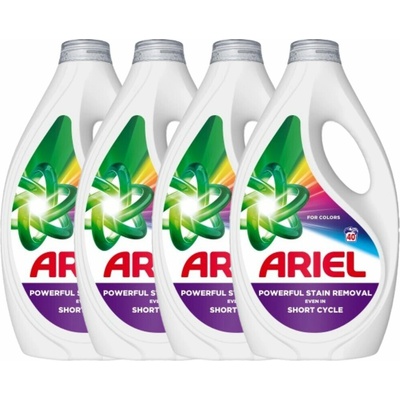 Ariel Color tekutý prací prostriedok 4 x 1,8 l 160 PD