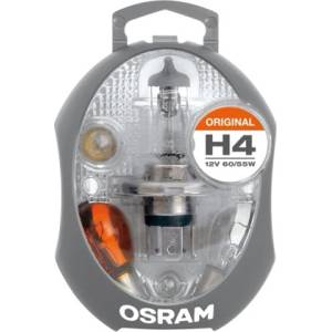OSRAM Асортимент, крушки osram 12v, 60/55w, h4 + / p21w, py21w, p21/5w, r5w, w5w, бушон: 15 a; 30 a; 20 a, 5 броя