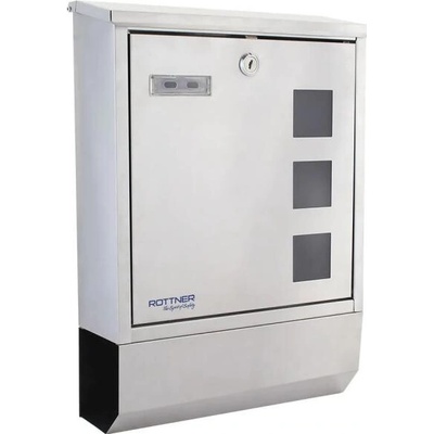 Rottner Poštová schránka Corto Inox, nerez