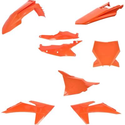 Acerbis Sada plastů bez chráničů vidlic Acerbis pro KTM SX 23-24, SXF 23-24 oranž