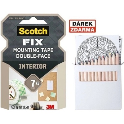 3M Scotch Fix Montážní páska 19 mm x 1,5 m