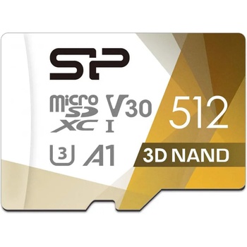 Image 1 of Silicon Power microSDXC Superior Pro 512GB SP512GBSTXDU3V20AB
