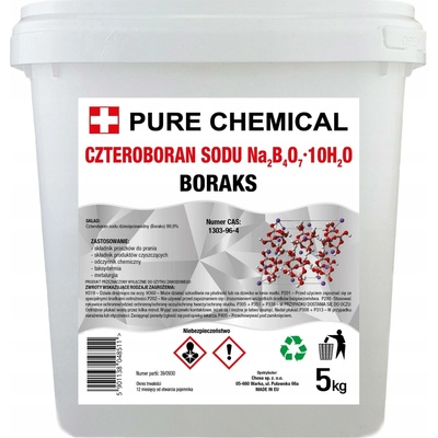 Chemikálie Pure Chemical tetraboritan sodný dekahydrát 5 kg