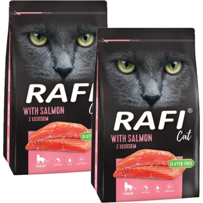 Dolina Noteci Rafi Cat sterilizované kočky s lososem 2 x 7 kg