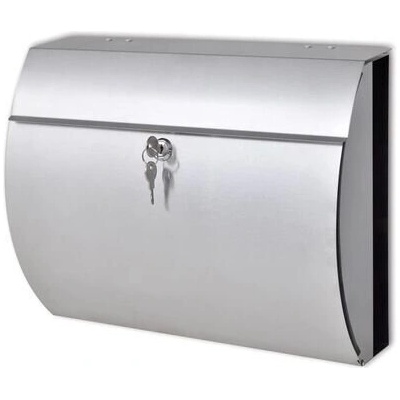 Пощенска кутия от неръждаема стомана 37, 5 x 13 x 31 см