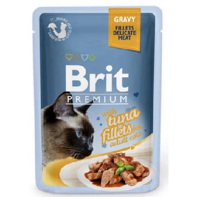 Brit Premium Cat Delicate Fillets in Gravy with Tuna 85g