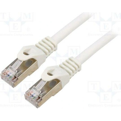 Gembird PP6A-LSZHCU-W-5M CAT6A SFTP, 5m, bílý