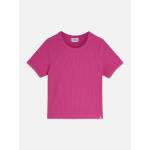 Scotch and Soda Тениска Scotch and Soda Kids Slim Fit T-Shirt - Rose Violet