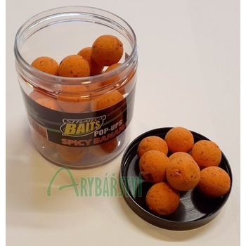 STRATEGY BAITS Plovoucí boilies Pop-Up 100g 20mm Spicy Banana