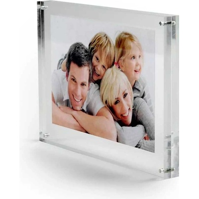 A-Z Reklama CZ Elegantní akrylový průhledný magnetický fotorámeček na fotografie A6