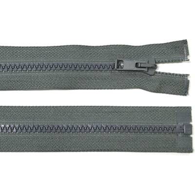 Kostěný zip no.5 rozepínací 35cm bundový color: 719 šedá