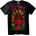 NOONEBRAND Тениска Viva Mexico с Народно Изкуство - 2XL, Black