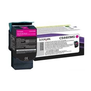 Lexmark Консуматив Lexmark C544, X544, Extra High Yield Return Programme Toner Cartridge, 4000 копия, Червен, C544X1MG