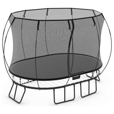 Springfree Trampoline® Средно овален (O77) Батут с предпазна мрежа, 240 × 340 см (O77)