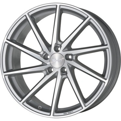 Brock B37 8x18 5x112 ET45 crystal silver polished