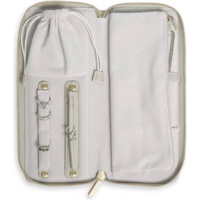 Stackers cestovní šperkovnice Jewellery Roll Oatmeal krémová 75758