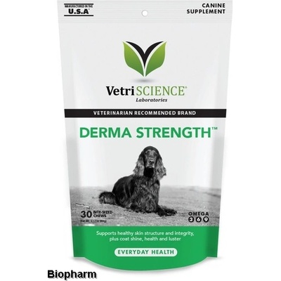 VetriScience Derma Strenght podp.kůže psi 60 g