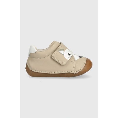 Geox kožené sneakers béžová