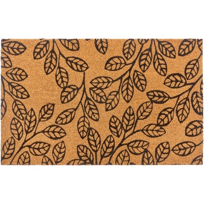 Hanse Home Изтривалка от кокосови влакна 75x45 cm Leafs - Hanse Home (105579-45x75)