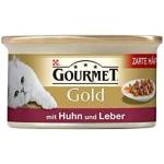 Purina Gourmet Gold мокра храна за котки хапки в сос с пиле и дроб 85gr