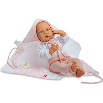 Berjuan miminko Newborn Special Boutique Doll s příslušenstvím 45cm