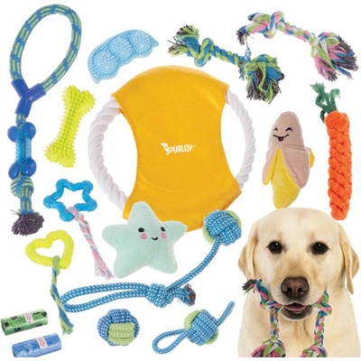 Purlov 25384 sada hraček pro psy 16 ks
