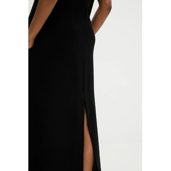 ANSWEAR Рокля Answear. LAB в черно среднодълга разкроена (24208.tos)
