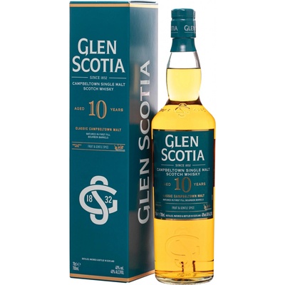 Glen Scotia 10YO Gruit and Gentle Spice 40% 0,7 l (karton)