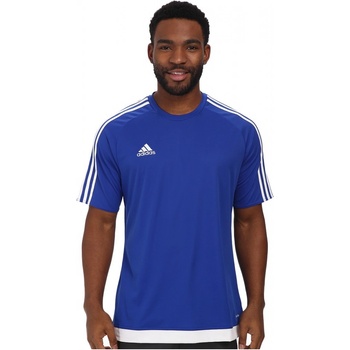 adidas fotbalový dres climalite modrý
