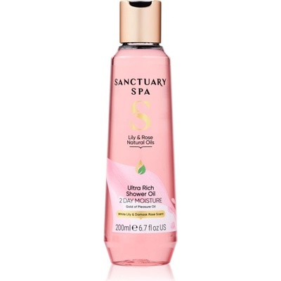 Sanctuary Spa Lily & Rose ošetrujúci sprchový olej 200 ml