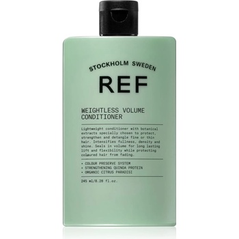 Ref Stockholm Weightless Volume Conditioner балсам за тънка коса без обем за обем в корените 245ml