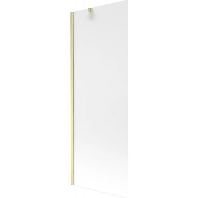 Mexen Next сгъваем параван за вана 1-крило 70 x 150 cm, заскрежен, златист четкан - 895-070-000-00-30-55 (895-070-000-00-30-55)