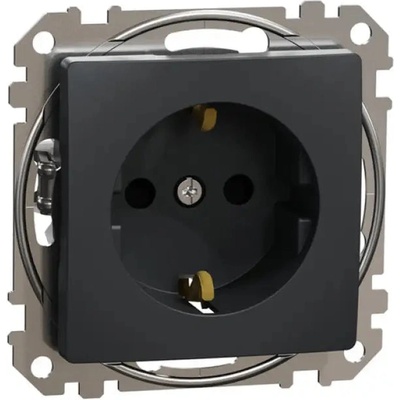 Schneider Electric КОНТАКТ ЕДИНИЧЕН АНТРАЦИТ schneider sedna (sdd114021) (3606481479754)