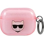 Karl Lagerfeld KLA3UCHGP калъф за AirPods 3 розов Glitter Choupette (KLA3UCHGP)