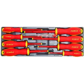 Image 1 of FORCE Изолирани отвертки Force Tools 1000V, 9 бр (JN78368)