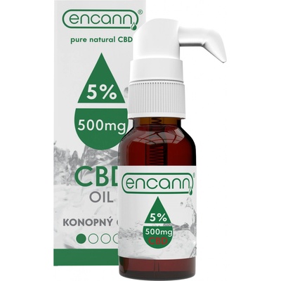 Encann GREEN 5% CBD olej 10 ml