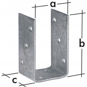 Domax PSO 70 Pätka stĺpiku 71 x 120 x 60 x 4 mm