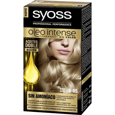 Syoss Oleo Intense Color 8-05 béžově plavý