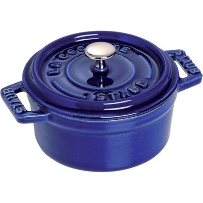 Staub Cocotte Mini hrnec kulatý 10 cm 0,25 l tmavě modrý