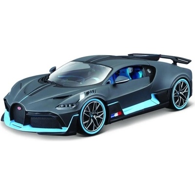 Bburago Bugatti Divo stříbrná 1:18 – Zbozi.Blesk.cz