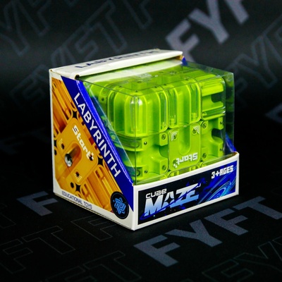 Etastra Maze Cube 3x3 Labyrinth zelená