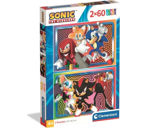 Clementoni 2x60 Sonic prime